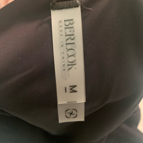 Berlook - Black Cut Out Backless One-Piece Swimsuit - Picture 7 of 10